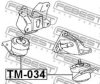 TOYOT 1236131080 Engine Mounting